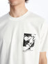 LC Waikiki Crew Neck Short Sleeve Printed Combed Cotton Men's T-shirt